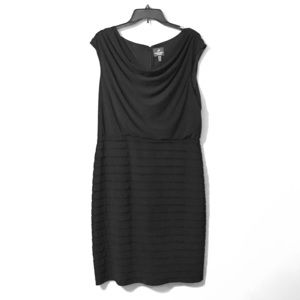 Black size 14 Adrianna Papell cocktail dress